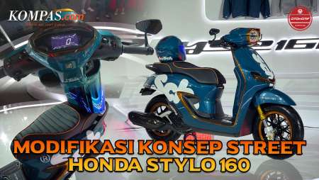 Inspirasi Modifikasi Honda Stylo 160 Konsep Street