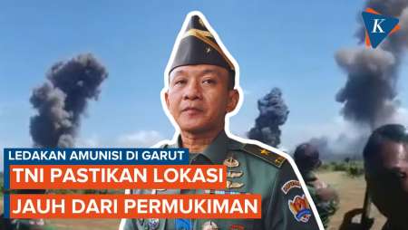 Ledakan Amunisi di Garut, Kadispenad TNI: Lokasi Jauh dari Permukiman