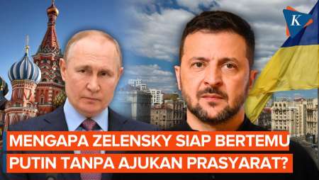 Zelensky Nyatakan Siap Bertemu Putin secara Langsung, Ajukan Tanpa Prasyarat
