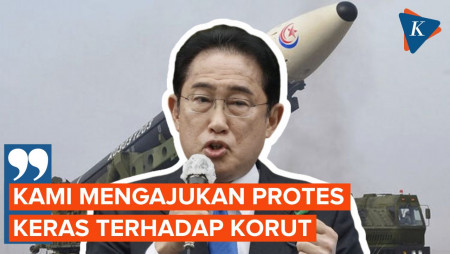 PM Jepang Berang, Korut Tembakkan Lagi 2 Rudal Jarak Pendek