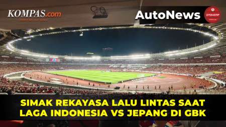 Indonesia Vs Jepang di GBK Malam Ini, Ada Rekayasa Lalu Lintas Senayan