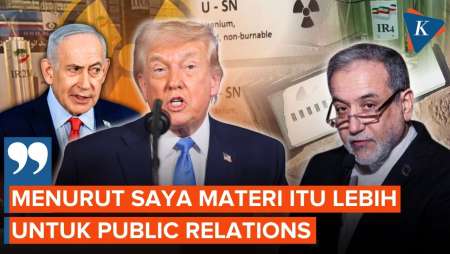 Didesak Israel Rebut Uranium Iran, Trump Bilang Cuma Pencitraan Politik