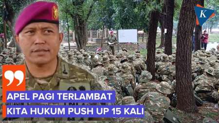 Saat Latihan Militer, Calon Pengelola Koperasi Kena Hukuman Fisik