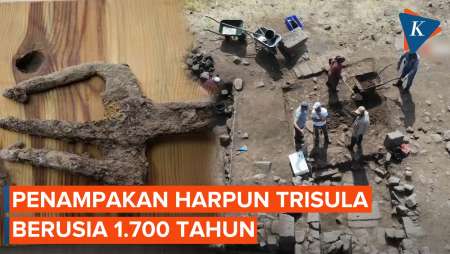 Turkiye Temukan Harpun Trisula Berusia 1.700 Tahun, Begini Wujudnya