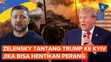 Zelensky Undang Trump ke Kyiv jika Bisa Setop Perang dalam 24 Jam