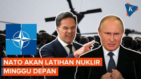 Tanggapi Gertakan Putin, NATO Akan Gelar Latihan Nuklir Tahunan Minggu Depan