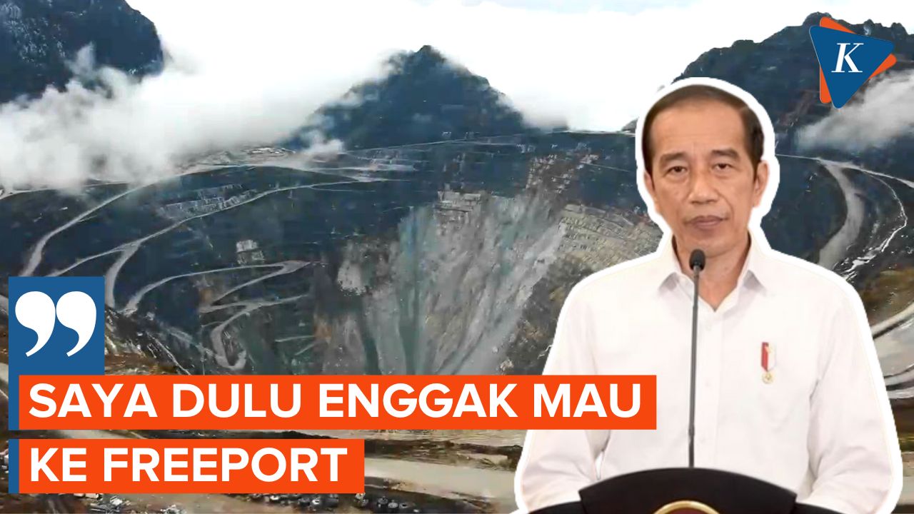 Jokowi Ungkap Alasan Dirinya Dulu Enggan Kunjungi Freeport di Papua