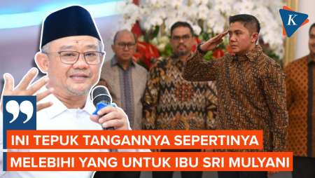 Momen Mayor Teddy Dapat Tepuk Tangan Paling Meriah Usai Namanya Dipanggil Menteri Abdul Mu'ti