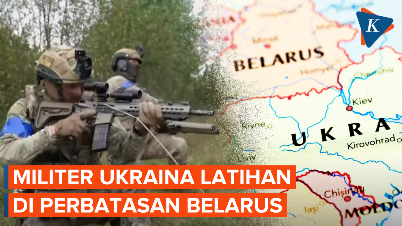 Waspada Ancaman Sekutu Rusia, Militer Ukraina Latihan di Perbatasan Belarus