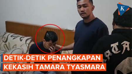 Momen Kekasih Tamara Ditangkap Polisi Saat Bangun Tidur, Jadi Tersangka Kasus Dante