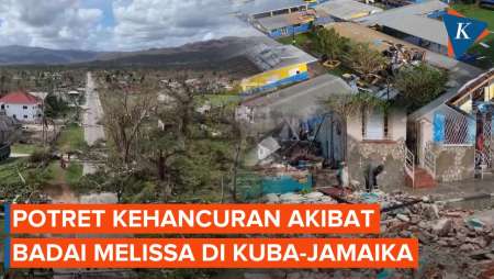 Penampakan Kuba-Jamaika Usai Diterjang Badai Melissa, Rumah Hancur, Listrik Putus