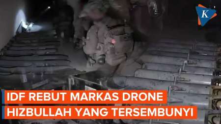 IDF Rebut Pabrik Dan Lokasi Peluncuran Drone Hizbullah Di Dalam Pegunungan