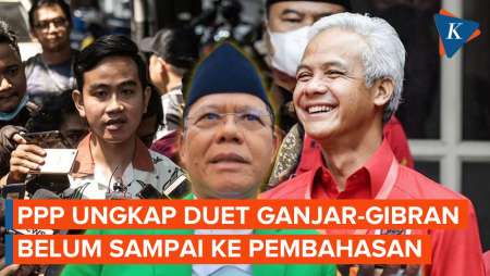 PPP Ungkap Wacana Duet Ganjar-Gibran Belum Dibahas di Internal Koalisi