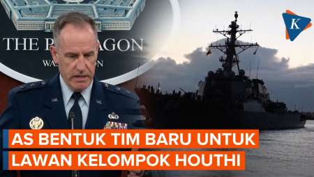 Pentagon Bentuk Misi Tumpas Houthi di Laut Merah