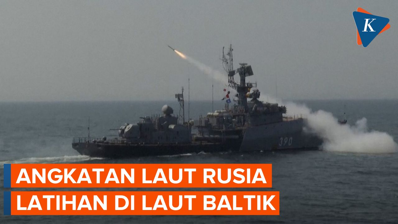 Bersiap, Rusia Gelar Latihan Angkatan Laut di Laut Baltik dan Pasifik