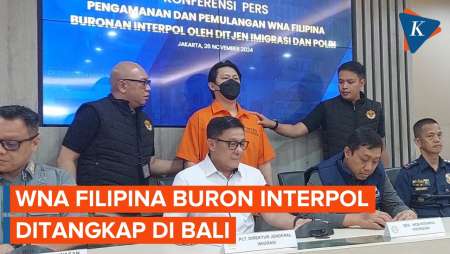 WNA Filipina Hector Aldwin Ditangkap Interpol di Bali