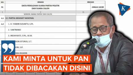 Saksi PAN Minta KPU Tak Bacakan Suara Caleg Banten II, Ternyata Waketumnya Diprediksi Kalah