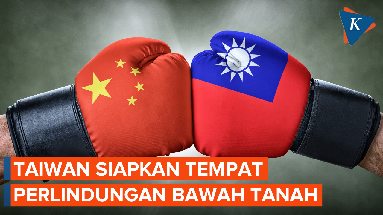 Hubungan dengan China Makin Panas, Taiwan Siapkan Tempat Perlindungan Bawah Tanah