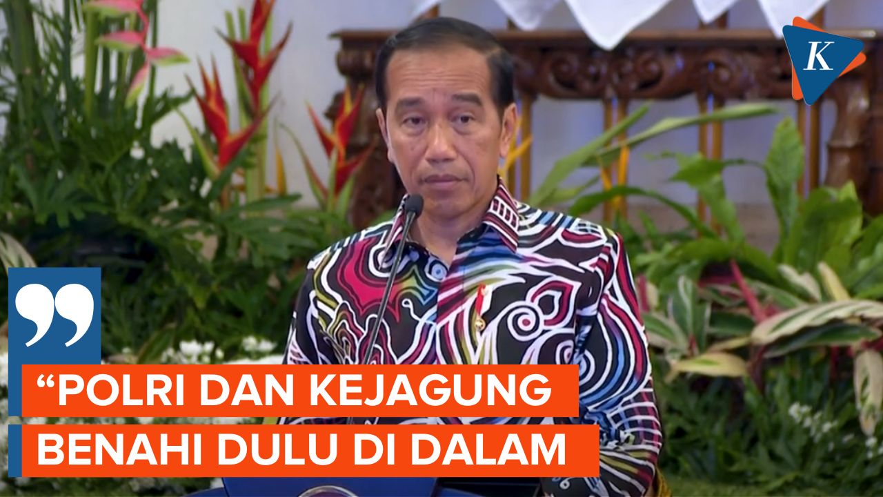 Begini Isi Pesan Khusus Jokowi untuk Polri dan Kejagung RI