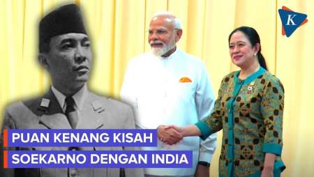 Sambut PM Modi Di DPR, Puan Kenang Hubungan Soekarno Dengan India