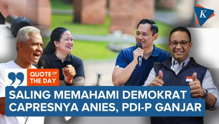 Saat Demokrat dan PDI-P Saling Merangkul meski Beda Capres