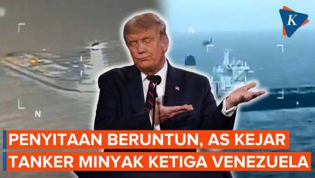 Setelah Dua Kapal Disita, AS Selidiki Tanker Minyak Ketiga Soal Venezuela