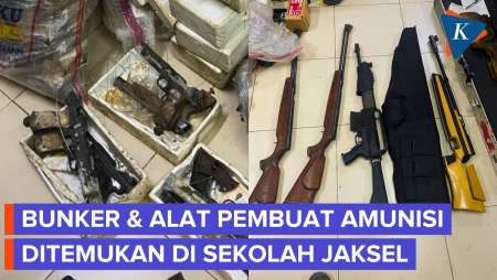 Temuan Bunker-Alat Pembuat Amunisi di Sekolah Jaksel Bikin Geger