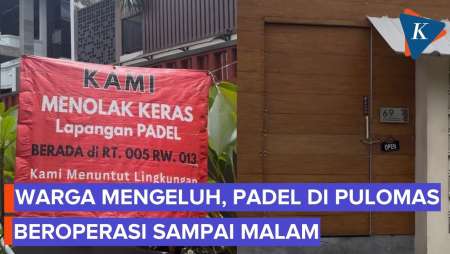 Lapangan Padel Di Pulomas Masih Buka Sampai Malam, Padahal Sudah Dibatasi Pemprov DKI