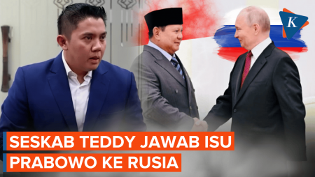 Prabowo Dikabarkan Bakal Ke Rusia Temui Putin, Begini Kata Teddy