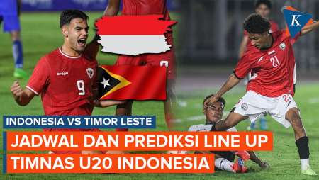 Timnas U20 Indonesia Vs Timor Leste Hari Ini, Cek Jadwal dan Prediksi Line Up!