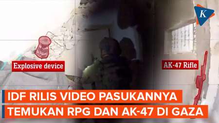 Dua Tahun Perang Gaza, IDF Masih Invasi Jelang Negosiasi Hamas-Israel, Temukan RPG