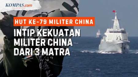 Video Kekuatan Militer China di Udara, Laut, dan Darat