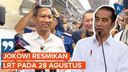 Heru Budi: Jokowi Resmikan LRT Jabodebek 28 Agustus