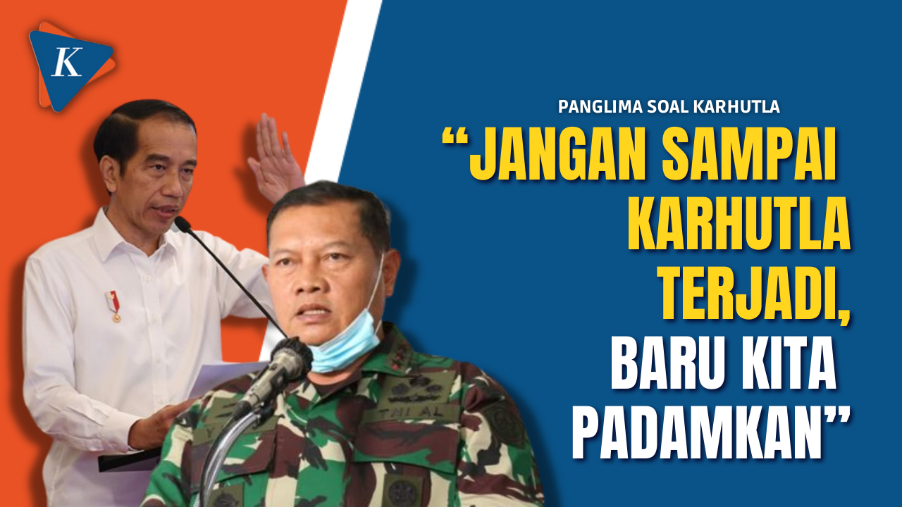 Jawaban Panglima TNI soal Jokowi Wanti-wanti Karhutla