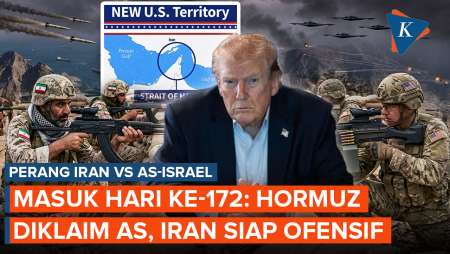 Perang Hari Ke-172: Trump Klaim Selat Hormuz Wilayah AS, Iran Siap Ofensif