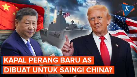 AS Bangun Kapal Perang Baru Demi Saingi China? Begini Jawaban Trump!