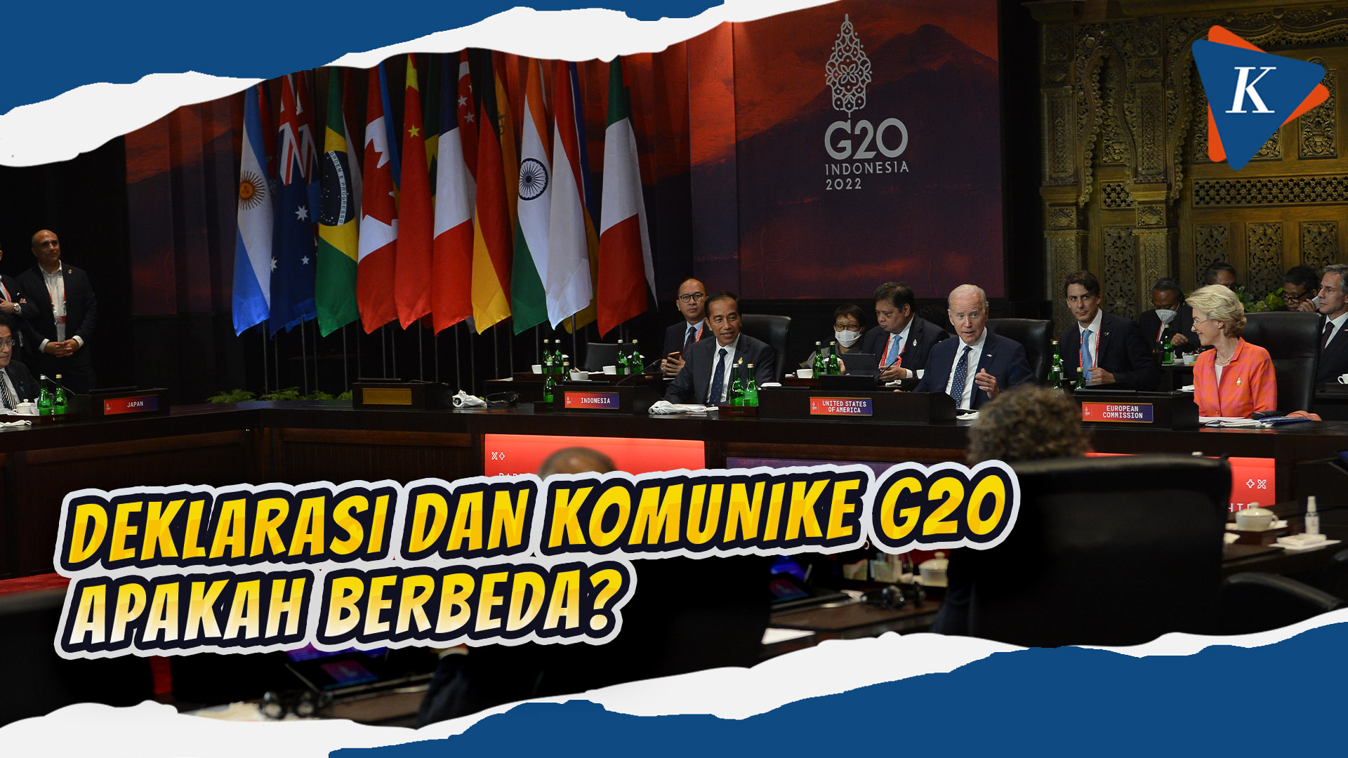 KTT G20 Hasilkan Leader's Declaration, Apa Bedanya dengan Komunike?