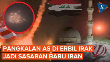 Iran Sasar Irak, Pangkalan AS Di Erbil Tembakkan Rudal Pencegat
