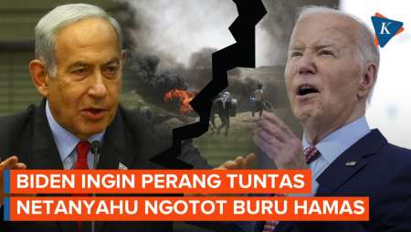 Tolak Usulan Biden, Netanyahu Ngotot Buru Hamas hingga Tuntas