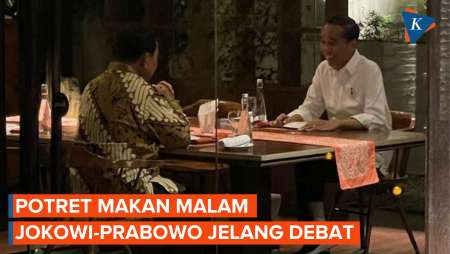 Beragam Respons Usai Jokowi Makan Malam Bareng Prabowo Jelang Debat Capres