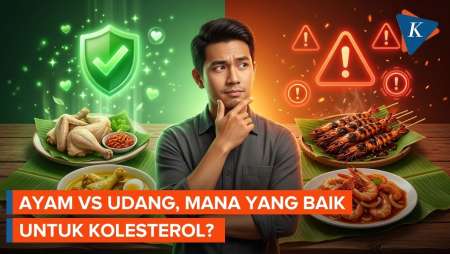 Ayam Vs Udang, Mana Lebih Aman Untuk Penderita Kolesterol?