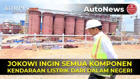 Jokowi Akan Bikin Semua Komponen Kendaraan Listrik dari Dalam Negeri