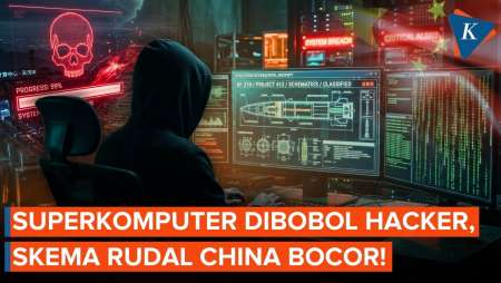 Superkomputer China Dibobol Hacker, Skema Rudal Ikut Bocor!