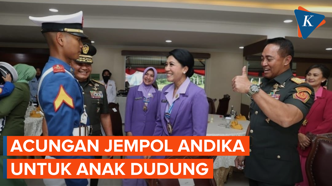Makin Mesra, Panglima TNI Acungkan Jempol ke Anak Jenderal Dudung Abdurachman