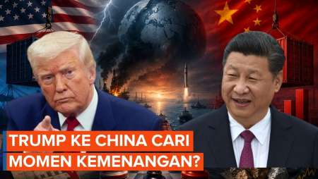AS Terjepit Konflik Iran, Trump Nekat Ke China Cari Kemenangan?