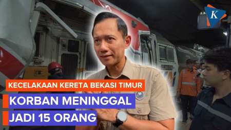 Korban Tewas Kecelakaan Kereta Di Bekasi Timur Bertambah Jadi 15 Orang