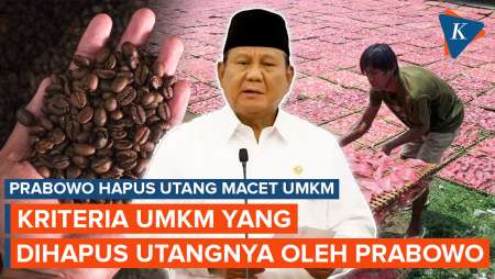 UMKM seperti Apa yang Dapat Penghapusan Utang dari Prabowo?