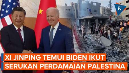 China Tak Kuasa Melihat Gaza, Xi Jinping Siap Temui Biden Bahas Perdamaian