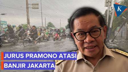 Jurus Pramono Atasi Banjir Jakarta, Normalisasi Tiga Sungai