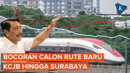 Luhut Bocorkan Calon Rute Kereta Cepat hingga Surabaya, Lewati Solo dan Yogyakarta